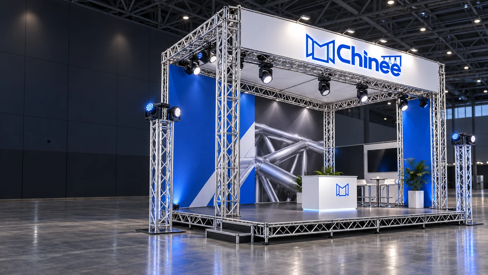Chinee modular exhibition booth and aluminum truss system
