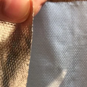 0.13mm Fireproof Aluminized Fiberglass Radiant Barrier Sheet Heat Insulation