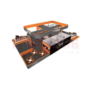 (05) Lingtong 80mm Fast System Aluminum Profile Customized Modular Booth for Exhibitions and Trade Shows