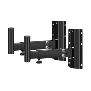 1 Pair Speaker Wall Mounts Brackets Speaker Stands Support up to 110lbs All Metal Thickened Suspension Bracket with Expandable S