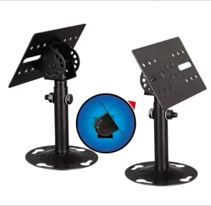 1 Pair Tilting Speaker Bracket Ceiling Mount Speaker Hanger Wall Mount Holder Speaker Stand