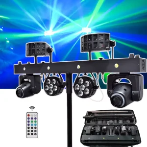 1 Year Warranty Led Dj Equipment Gig Led Bar Pro Move System LED Moving Head Par Laser Butterfly Light Stage Light Dj Lights