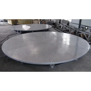 10 Ton High-Precision Rotary Car Display Platform for Large Trucks, Garage Parking
