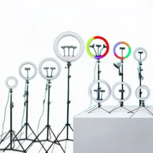 10-inch 26cm LED Circular Ring Fill Light for Makeup Photography Video and Live Studio Broadcast