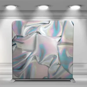 10 x 8 ft Indoor Tension Fabric Display Banner Stand for 360 Photo Booth Backdrop Wall