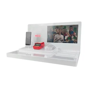 10.1-Inch Acrylic Desktop Game and Mobile Phone Display Rack, Customizable Size and Color