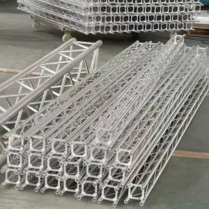 100*100mm Mini F14 Aluminum Box Spigot Decorative Exhibition Truss for Banner Wedding Decoration