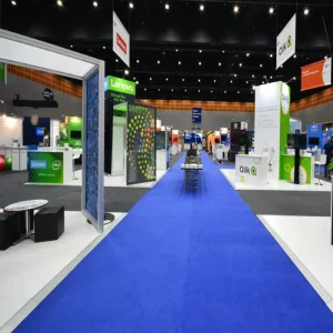 100% Polyester Plain Red Disposable Event and Exhibition Carpet Roll