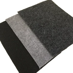 100% Polyester Rib Event Carpet for Trade Shows & Galas Machine Made with 50+ Color Options Latex Backing