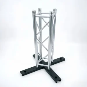 1000 x 1000mm Square Truss with Iron Base for Exhibitions and Events