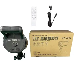100W LED Studio Spotlight Daylight with Tripod Stand for Video and Live Streaming
