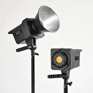 100W Photography Fill Light, 2700-6500K, Adjustable 3-Color Temperature for Live Streaming