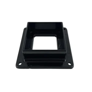 100×100 Aluminum Fence Post Base Cover