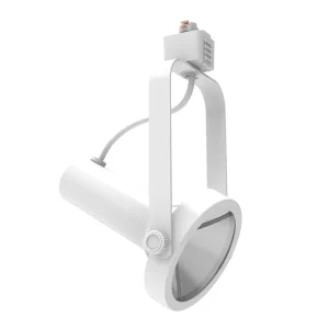 10W COB LED Aluminum Track Light Ceiling Mounted Line Voltage Gimbal Track Head Mini Spotlight for Modern Lighting