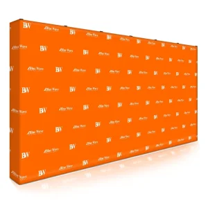 10ft 20ft 30ft Custom Logo Printed Stretch Fabric Pennant Wall Display Stand