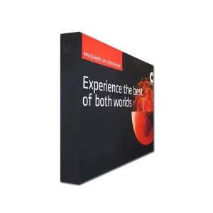 10ft Double-Sided Pop-Up Trade Show Backdrop Display Frame