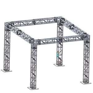 10ft x 13ft Metal Screw Truss for Trade Show Booths and DJ Stages