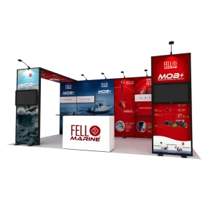 10×20 Aluminum Modular Trade Show Booth Expo Display Stand