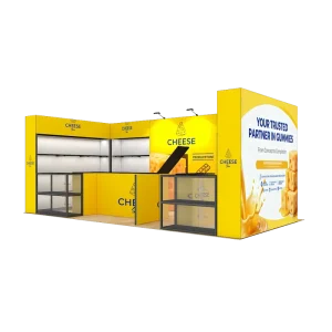 10×20 Portable Exhibition Trade Sow Display Alumuinum SEG Modular Shelf Booth Stand