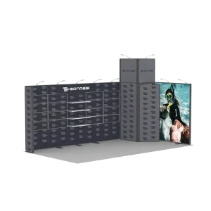 10x20ft 3x6m Modular Aluminum Trade Show Booth with Storage Room