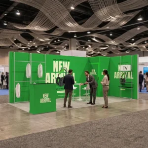 10x20ft Modular Aluminum Trade Show Display Hanging Rack Storage Room Portable Exhibition Booth