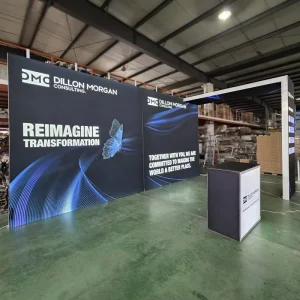 10x20ft Portable Aluminum Profile Light Box Backlit Wall Trade Show Booth