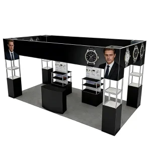 10x20ft or 10x10ft Aluminum SEG Frameless Fabric Trade Show Booth