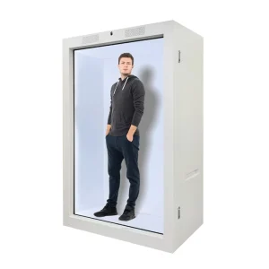 11.6 86 Inch Indoor 3D Hologram Interactive Video Holographic Touch Screen Box Lcd Transparent Holobox Display Cabinet Showcase