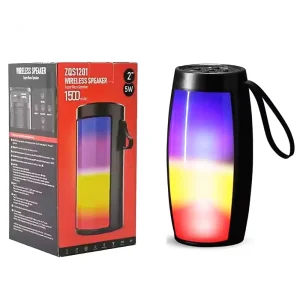 1202 Speaker 5.0 Wireless Speaker Super BASS Mobile Phone Night Colorful Computer TF Card Audio