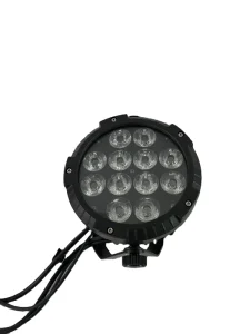 12x10W IP20 Waterproof RGBW 4-in-1 LED Flat PAR Stage Light DMX512 CRI80 for Outdoor Events and Parties