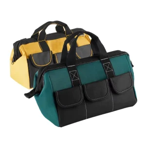 13 16 Inch Electrician Tool Bag Waterproof Wear resistant Portable Woodworking Maintenance Tool Multifunction Storage Bag OEM