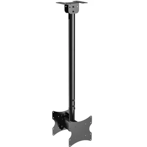 13-43″ Dual Screen LCD TV Ceiling Mount 360 Degree Rotation Double Screen LCD TV Bracket for Ceiling