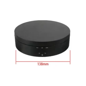 13.8CM Diameter 3-Speed Electric 360 Degree Rotating Display Stand Base