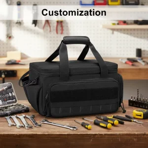 14-Inch Waterproof Heavy-Duty Electrician Tool Tote Bag