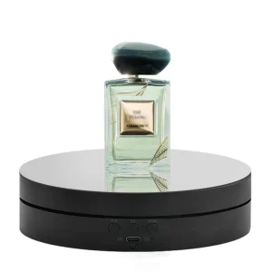 15.5 cm Mirror 360-Degree Electric Photography Turntable for Product Display