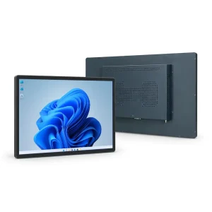 15.6/21.5-Inch FHD Capacitive Touchscreen POS Monitor, 16:9 Slim Aluminum Display for Office