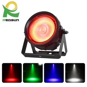 150W Par Light 48X0.5W RGB LED Beads DMX512 Voice Control Master Slave RDM IP65