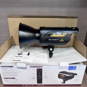150W Professional COB Live Streaming Fill Light 3200 7000K Precise Dimming COB Photography Light for Broadcast Fill Light