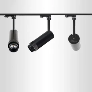 15W 20W 30W Adjustable Zoom LED Track Light for Showroom Lighting