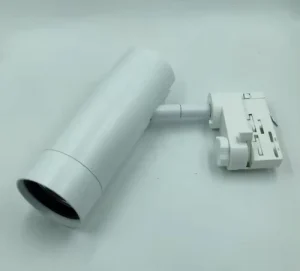 15W COB LED Track Spotlight Adjustable Color Temperature 3000K-6000K Aluminum Art Gallery Light 50000H Lifespan