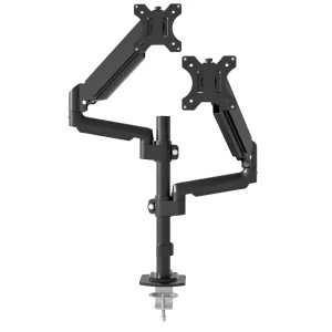 17 32 Inch Gas Spring Dual Monitor Mount Arm LCD Screens Bracket Rotation Tilt Adjustable TV Stand Support PC H33 in Stock