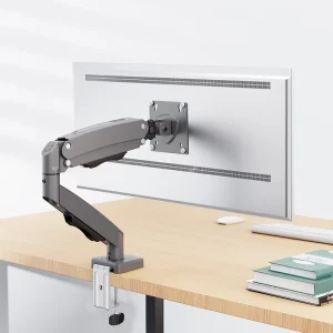 17-34 Inch Gas Spring Monitor Arm Screen Stand Grey Monitor Holder Mount
