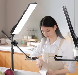 19-Inch Portable Flat-Panel LED Fill Light for Photography, Live Streaming and Video