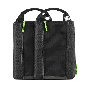 2 Pack Zipper Tool Storage Pouches Durable Oxford Cloth Lightweight Hardware Organizer Bags Metal JK-211