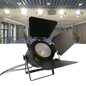 2-in-1 Warm White 200W Aluminum LED COB PAR Light for Studio Stadium Wedding Stage DJ and Theater