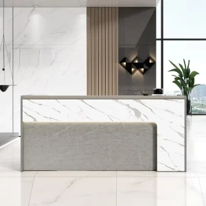 2.4 m Office Reception Desk Checkout Counter