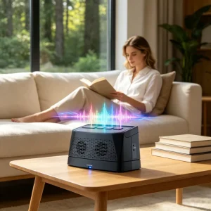 2.4GHz Digital Portable Wireless Speaker Outdoor Waterproof IPX3 Optical Connection 6 Hrs Playtime 25M Range 40mm Drivers