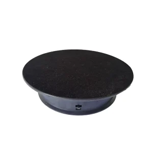 20.5cm Rotating Display Stand Jewelry Display Racks 360 Degree Turntable Display Stand with Velvet mirror