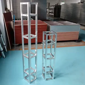200x200mm Aluminum Alloy Square Tube Truss Small Stage Exhibition Display Made in China