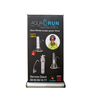 200x80cm Foldable Aluminum Retractable Pop up Banner Stand Dye Sublimation Advertising Display Roll up Pull up